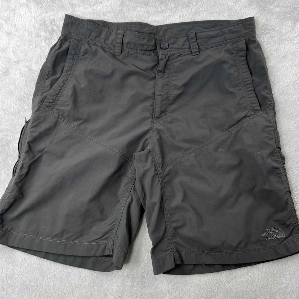 The North Face Ripstop Cargo Hiking Shorts 36 Gray Men Gorpcore Outdoor Utility